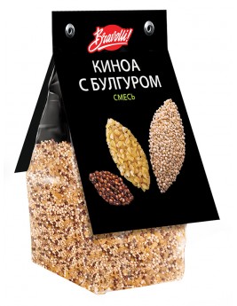 Bravolli Киноа с булгуром смесь 350гр